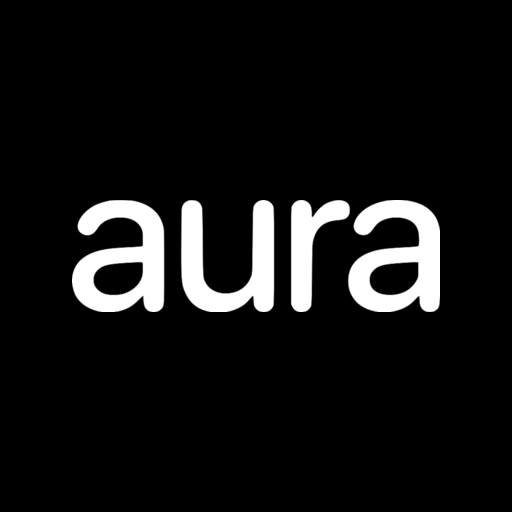 White Aura mark on black
